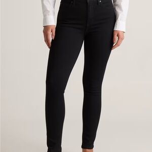 Black Label Women's Sleek Black Skinny Jeans